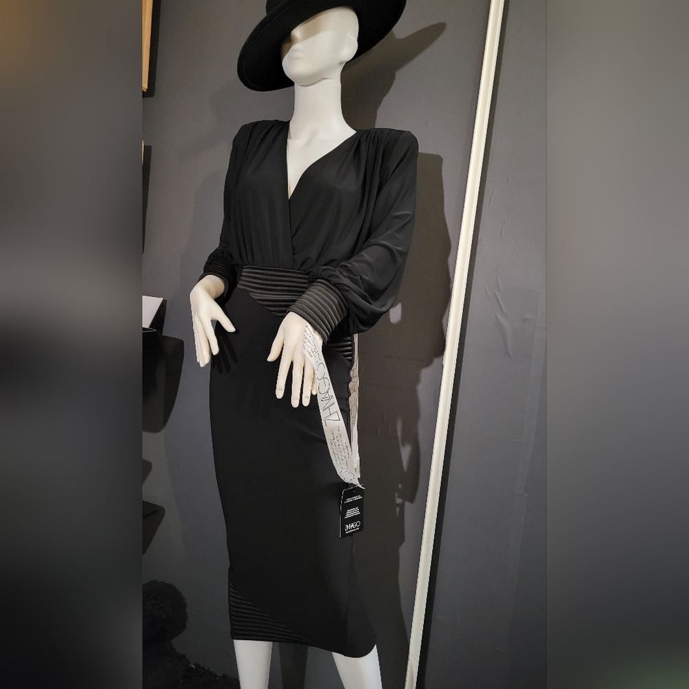 Zhivago Dress, Signature Loverman Keyhole-Back Midi Dress, Size 2